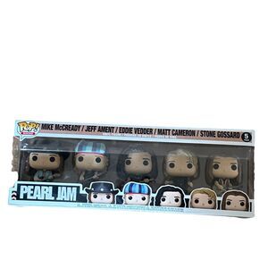 Pearl Jam Funko Pop! Vinyl 5 Pack Eddie Vedder Gossard Ament McCready Cameron